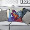 WWings of FFire Dragon Various Sizes Square Pillow Case For Car Home Bedchamber Decor Custom Valentine gift