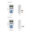 1PC European and British regular socket time control switch time control advertising light electric vehicle charging automatic power failure