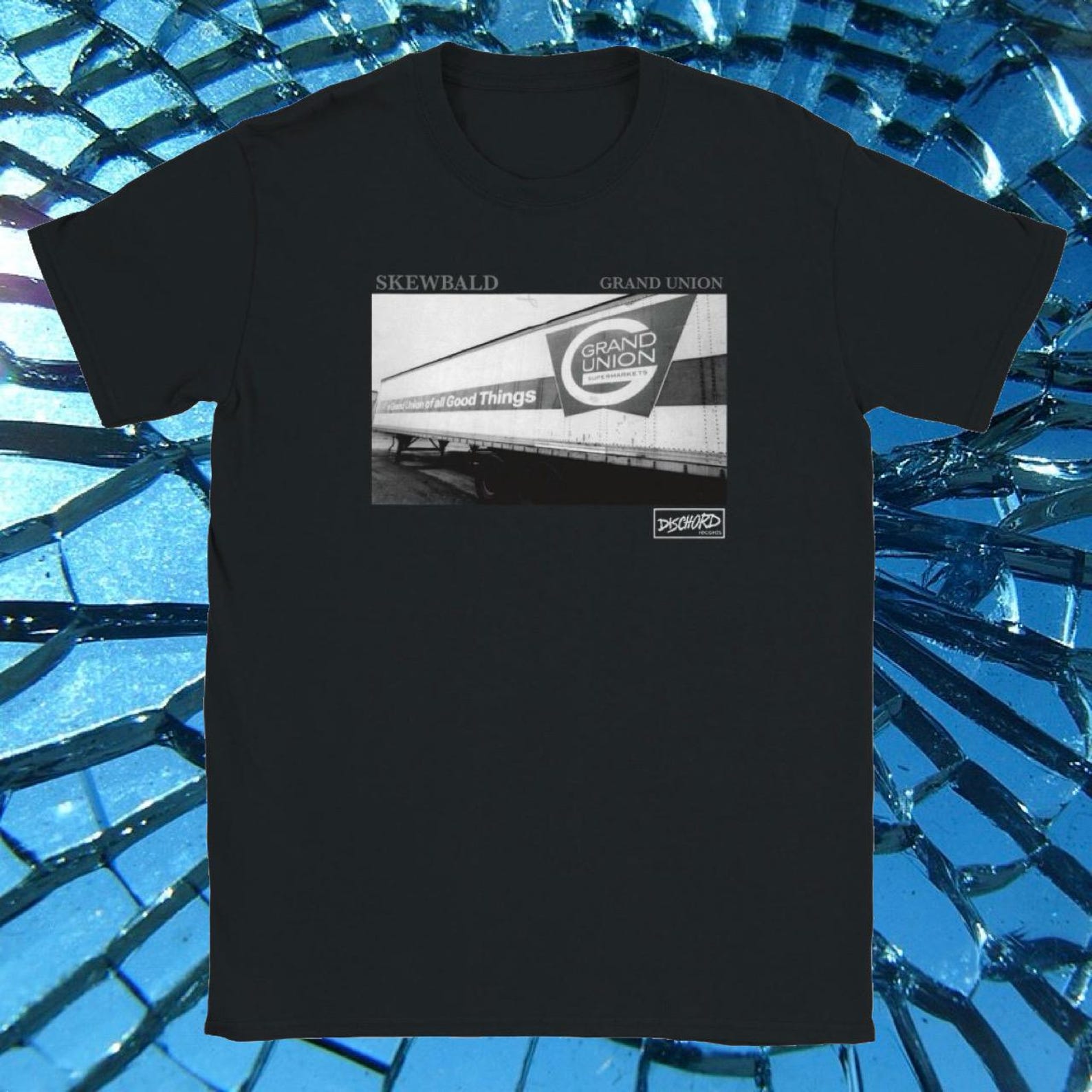 SKEWBALD • Grand Union - Classic Unisex Crewneck T shirt | Gildan® 64000 Black M