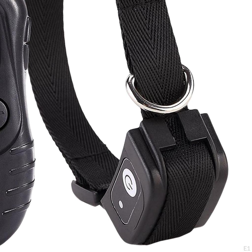 Dog Training Collar Waterproof Behavior Correct with Remote Control Electric black