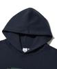 URBANDTYPE Circuit Knit Effect Hoodie_Navy