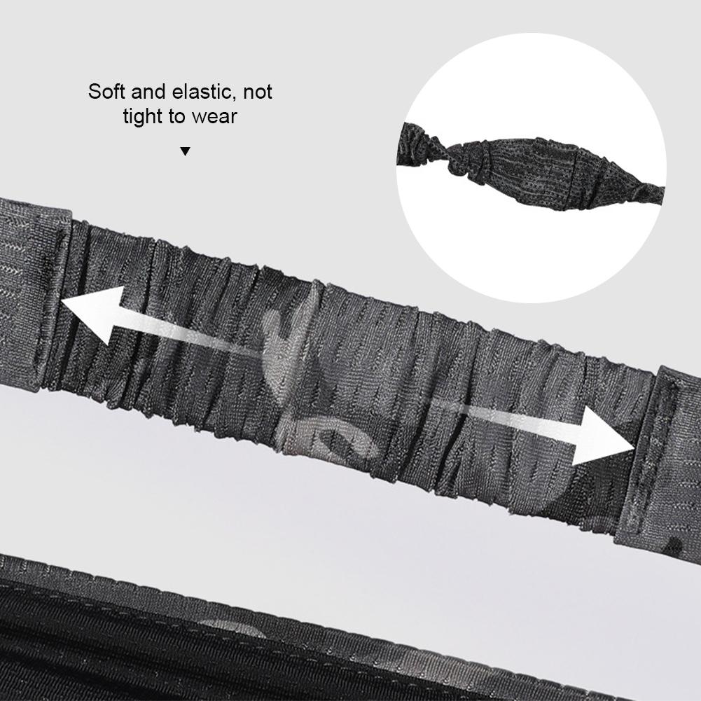 1PC Outdoor Sports Verbreitertes Schweißband Hochelastisches Schwanzband-Design Radfahren Fitness Laufen Eis Seide Atmungsaktives Stirnband