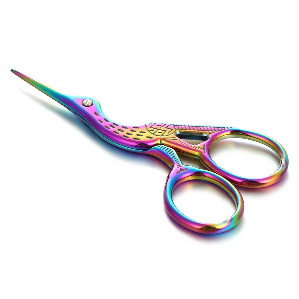 Embroidery Home Retro Cross Stitch Scissors Scissors Stainless Steel Crane