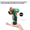 12V Cordless Angle Grinder Tool Kit Portable Lithium Electric Angle Grinder 19500rpm Mini