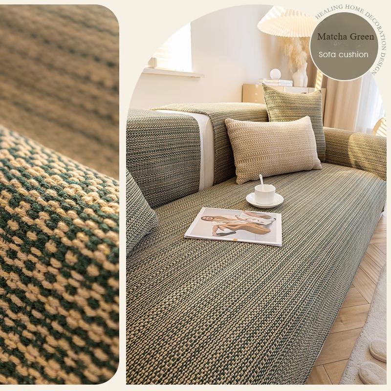 Подушка для дивана из хлопка и льна в японском стиле, универсальная противоскользящая подушка для всех сезонов, товары для дома 30*50 pillowcase