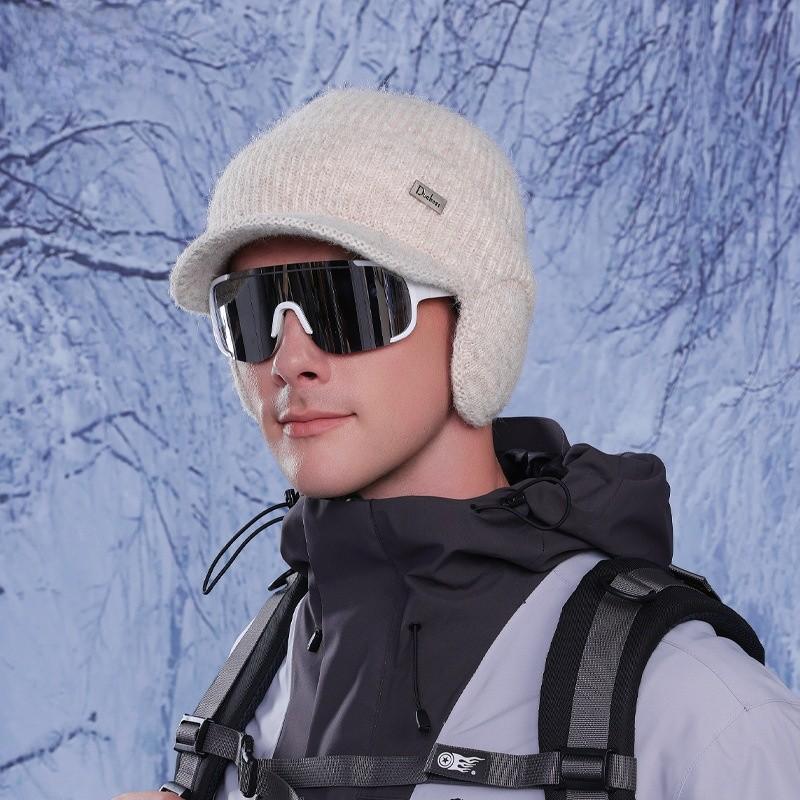Autumn 2024 Knitted Cap For Men With Windproof Design And Warmth Suitable For Commuting