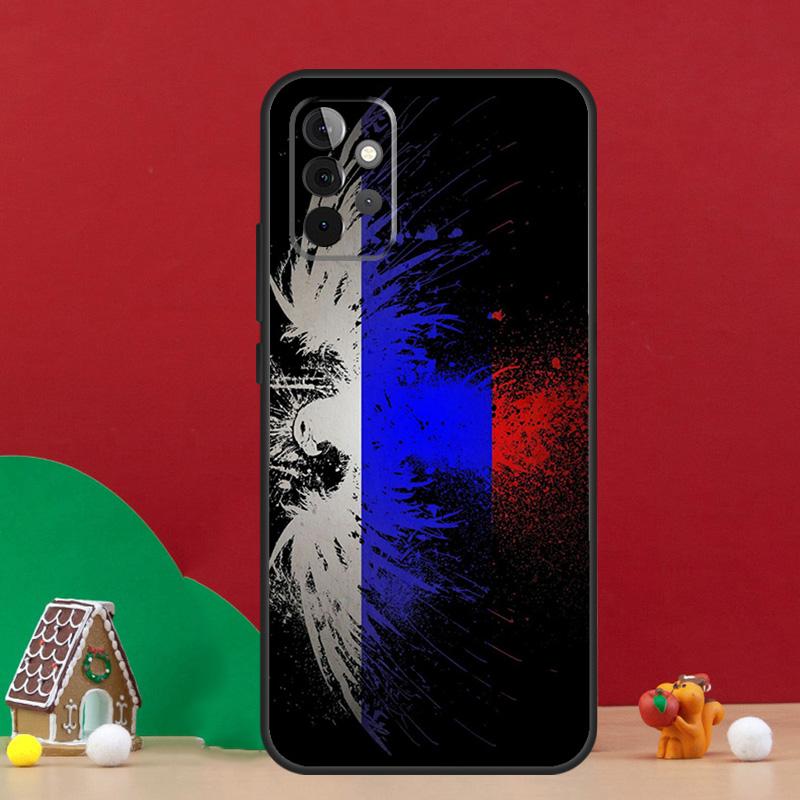 Russian Flag Case For Samsung Galaxy A17 A06 A16 A56 A36 A54 A34 A14 A52 A32 A13 A23 A33 A53 A15 A35 A55