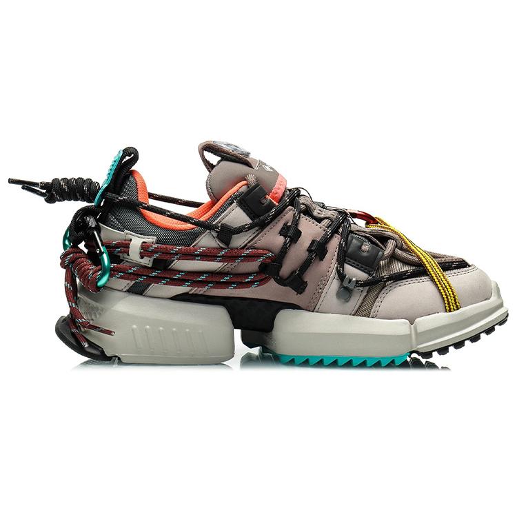 Li Ning Textile, Synthetic Leather Cushioning Slip Resistant Abrasion Resistant Height Increasing Low Top AGLQ138-2