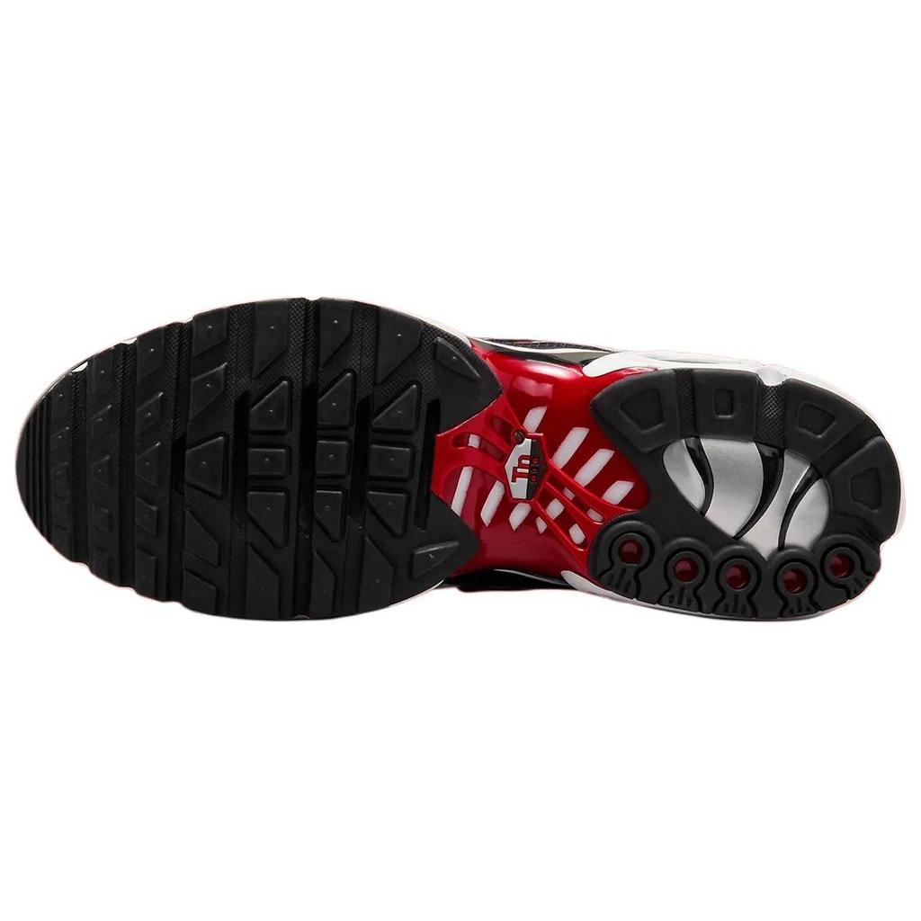 New Nike Air Max Plus Pure Platinum Black University Red FN6949-002
