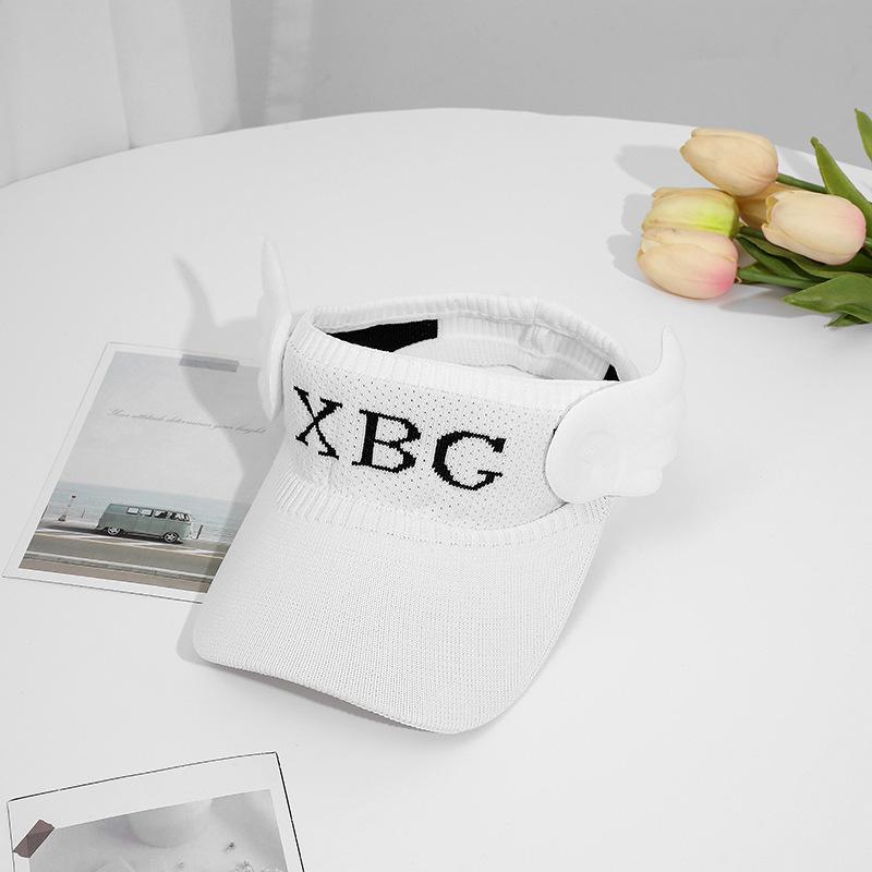 Summer children's fashion open-top sun hat, cute cartoon large brim, UV protection, breathable baby sun hat