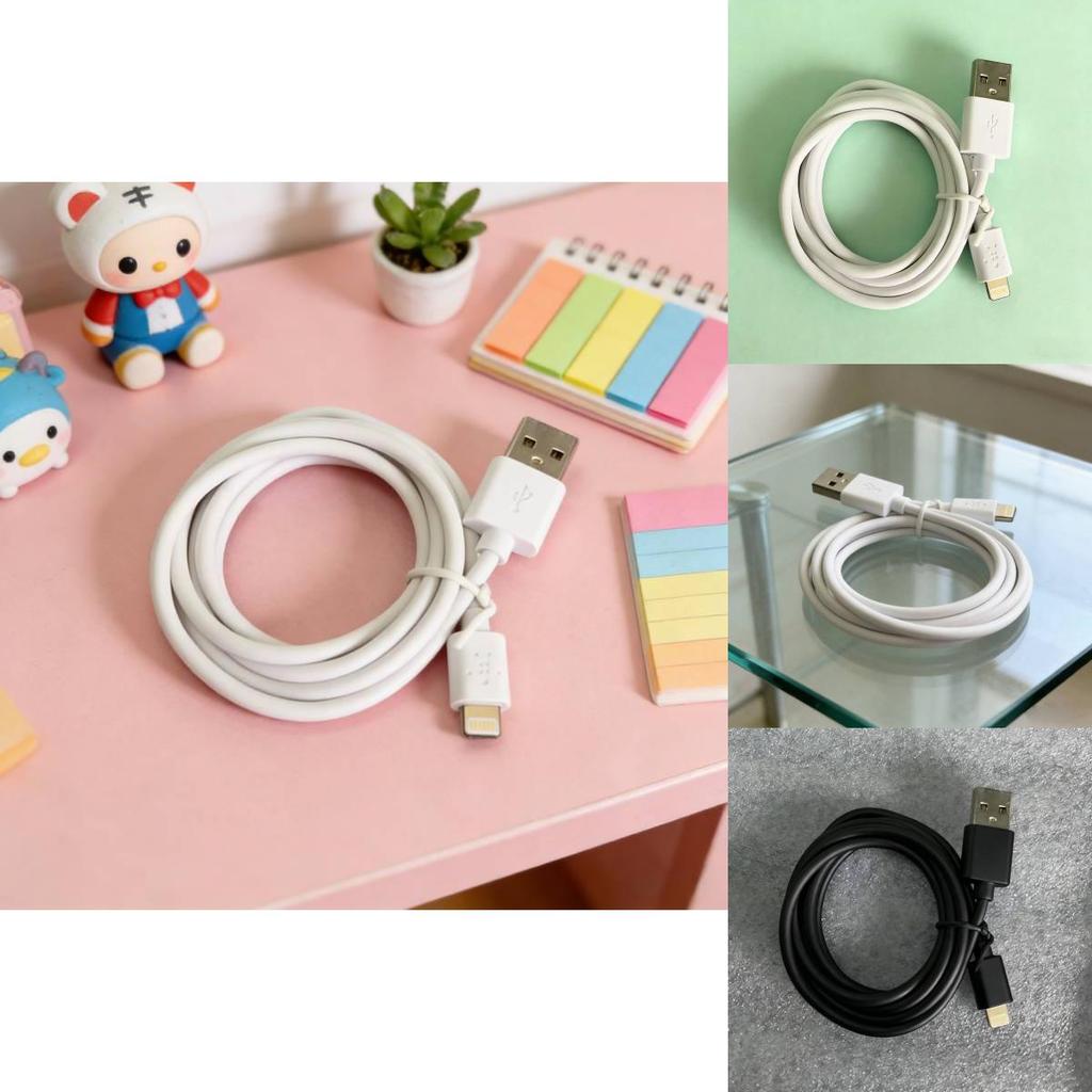 For Apple Iphone Lightning Data Cable For Fast Charging With 2m Length For Home Office Use