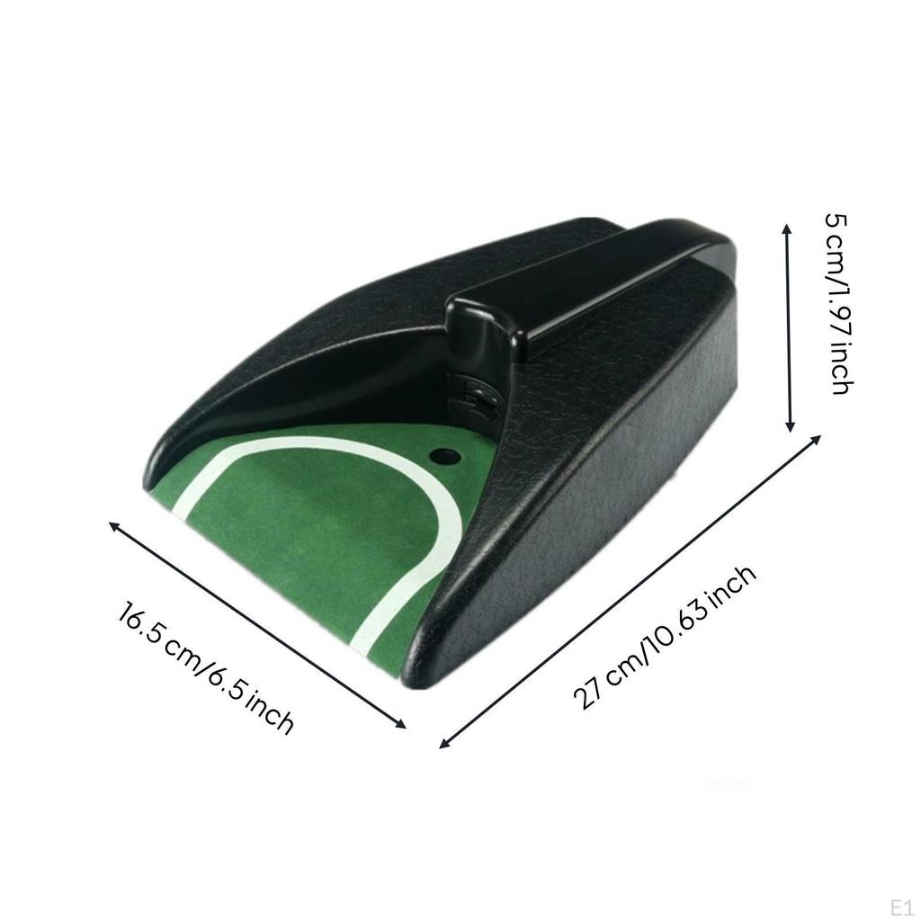 Automatic ball Return Machine Activated Putt Returner Indoor Practice Electronic Putting for
