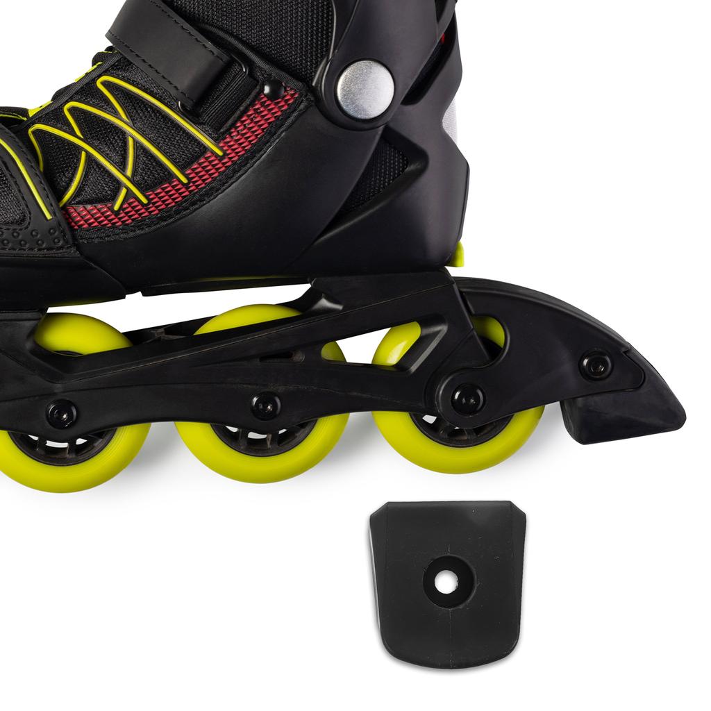 Skate Brakes Inline Skates Block Pad Part Professional Stops Roller Supplies Rubber Convenient Practical Braking Pad Skate Tool