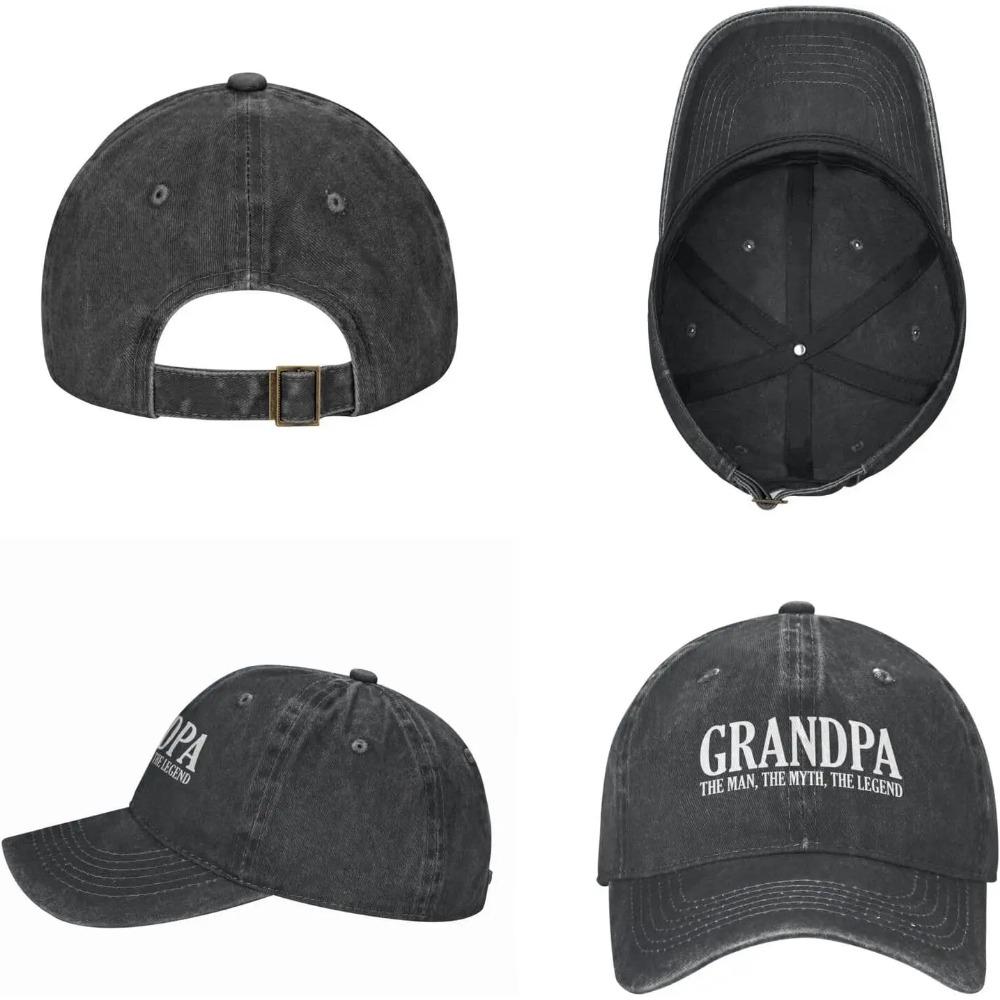 World's Best Grandpa Baseball Cap Golf Dad Hat Adjustable Original Classic Low Profile Cotton Hat Men Women