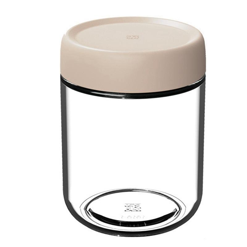 

Стеклянная герметичная банка для хранения в холодильнике, герметичный контейнер для хранения продуктов, молока, фруктов, кофе, банка с крышкой для сохранения свежести белый