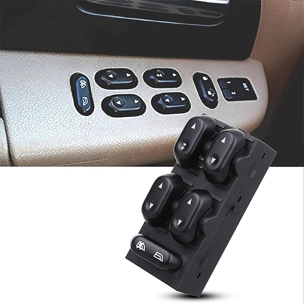 Power Window Control Switch Master Door Button Compatible With 2003-2008 Ford Crown Victoria/F150/Expedition, 06-08 Lincoln Mark LT, 03-08 Mercury