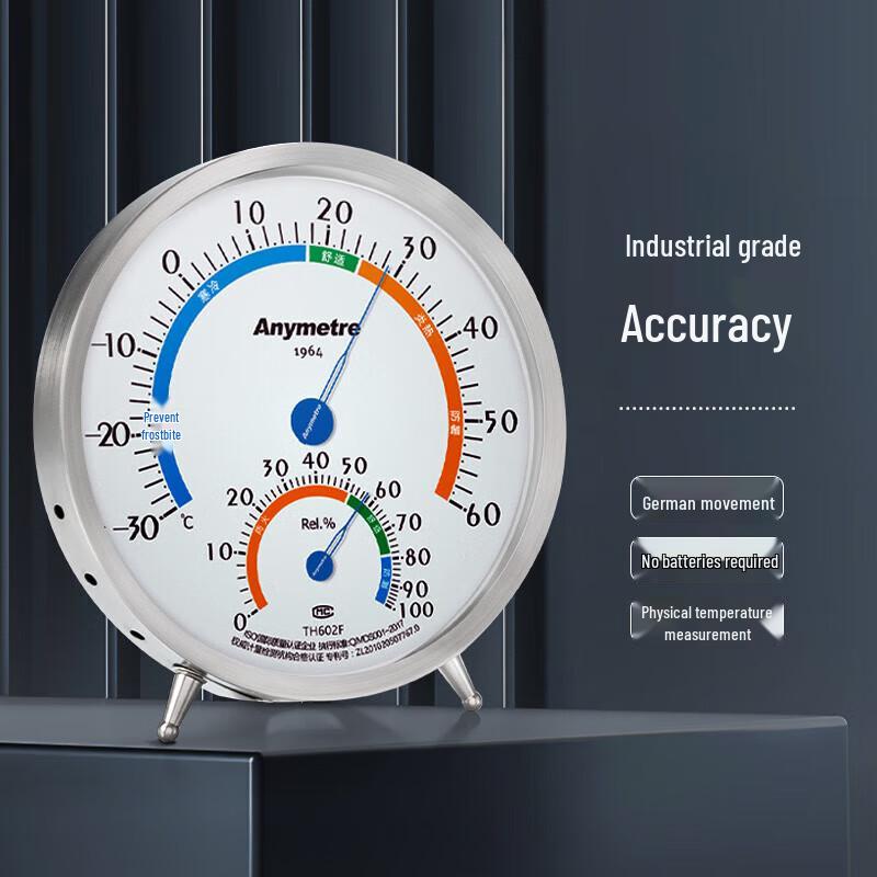 Metter 602 Large Dial Indoor Thermometer Hygrometer