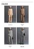 Set di maglieria casual da donna in cashmere, vestibilità larga, tre pezzi, per Autunno/Inverno