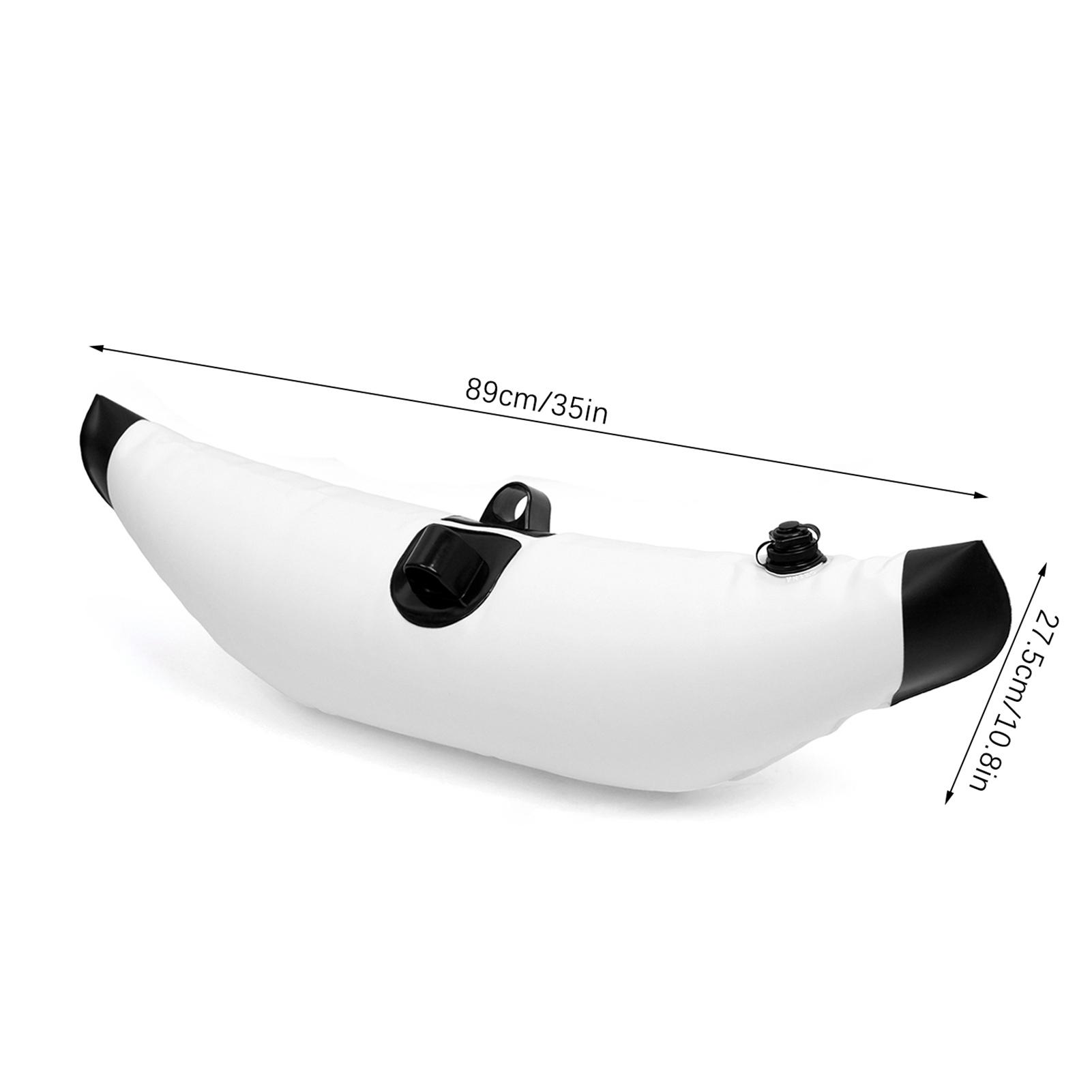 

2pcs Kayak PVC Inflatable Outrigger Float Kayak Boat Fishing Standing Float Stabilizer білий