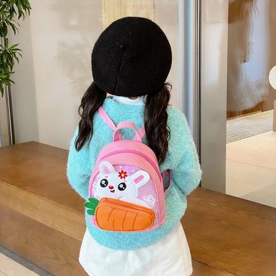 School BagsNew Children's Backpack Girl Cute Cartoon Rabbit Small School Bag Outdoor Casual Snack Bag