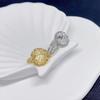 18K Gold-Plated Pearl Lace-Style Adjustable Ring Setting