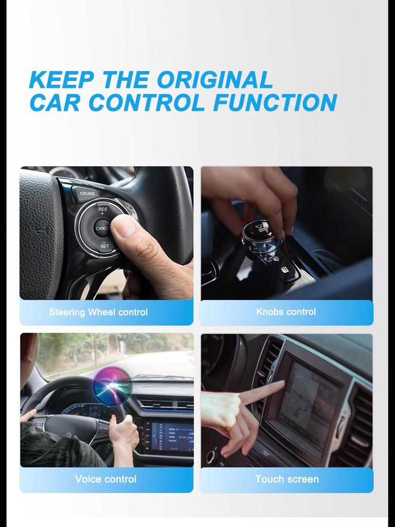 Wireless CarPlay & Android Smart Car Adapter