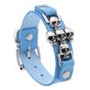 Multi Skull Cross PU Leather Bracelet, Adjustable Metal Pin Buckle Gothic Punk Unisex Wrist Cuff Wristband