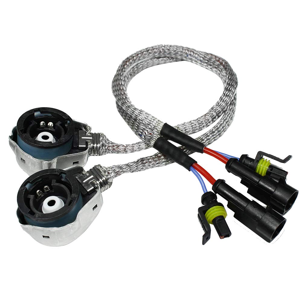 

Універсальний Replacement Cable серії YUNPICAR D2/D4, Оригінальний ремонтний комплект, Адаптер, Сумісний з баластами 35 Вт/55 Вт, D2 series/D4 series adapter