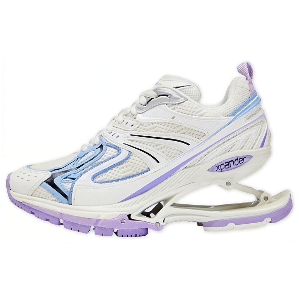 Balenciaga X Pander Sneakers 'White Blue Purple' Women's 653870W2RA89045