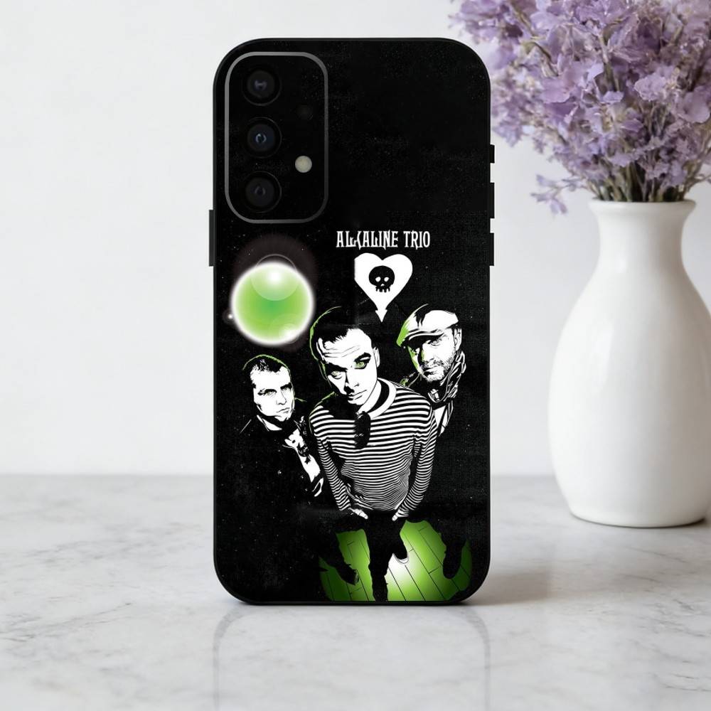 

Punk A-Alkaline T-Trio Band phone Case For Samsung Galaxy A73,A72,A71,A70,A53,A52,A51,Others Soft Black Shell Samsung a22 4g