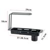 Stainless Steel Drainer Shelf Practical Kitchen Sink Organizer Drying Rack Sink Drain Shelf  Soap