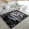 Harley-davidson Motorcycles Customize Your Name Floor Rug Office Rug Design for Outdoor Dormitory Balcony Playrooms Anti-slip Rug Office home decor