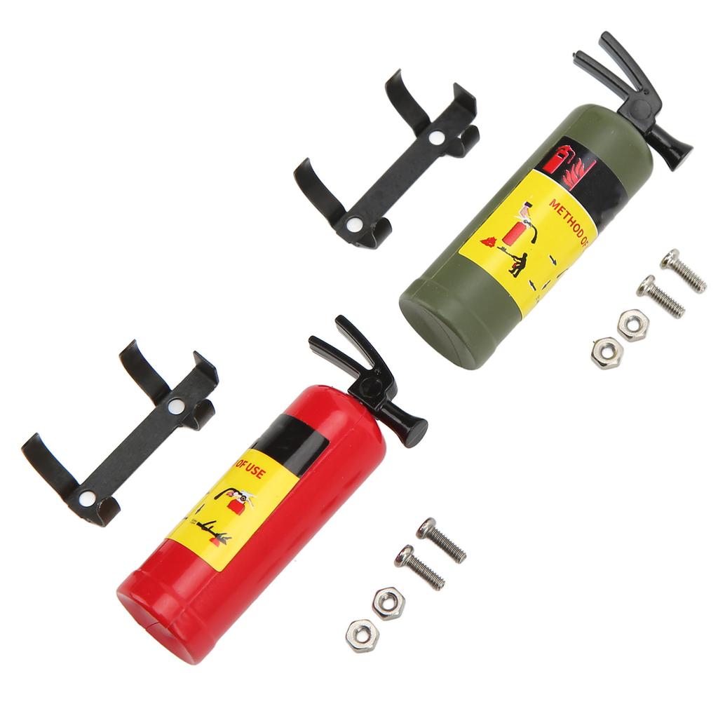 RC Auto Simulovaný Hasičský přístroj Mini Dekorativní Hasičský přístroj pro AXIAL RC Auto Dekorace
