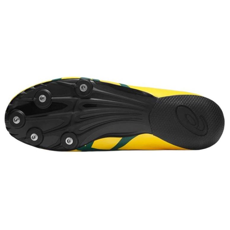 Asics Hyper Sprint 7 Track Low Top Sprinting Shoes Unisex Shoes Yellow Green Black 1093A194-750