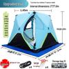 Instant Open Fully Automatic Winter Fishing Tent - No Assembly Needed, Thickened for Warmth and Cold Protection, Ideal for Camping and Ice Fishing.