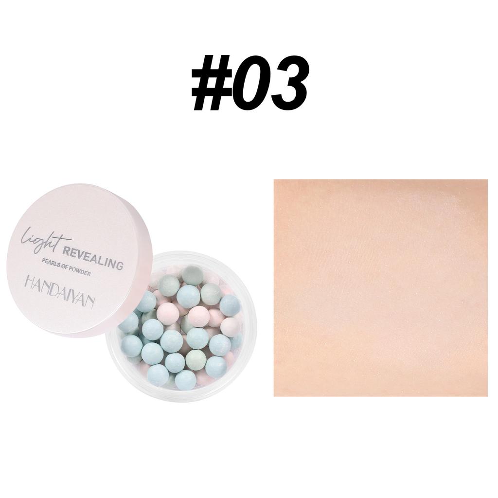 Setting Powder Ball - Five-color Highlight and Contour Shimmer Anti-Oil Long-lasting Setting Powder