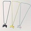 3-Piece Game Controller Necklace Set - Hip-hop Style Gaming Jewelry for Boys, a Creative Holiday Gift.