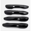 Glossy Black Car Door Handle Strip Cover Trim For -2025 Mercedes GLC C-Class