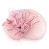 Bride Headband Perfect Gauze Felt Fabric Wedding Hat With Veil and Clip Unique Party Hat Fashion Church Hat Fascinator for Women
