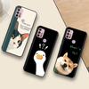 For Motorola Moto G20 Case XT2128-1 XT2128-2 Cover Cute Cartoon Painted Soft Silicone Phone Case For Moto G10 G30 G20 G60 Capa