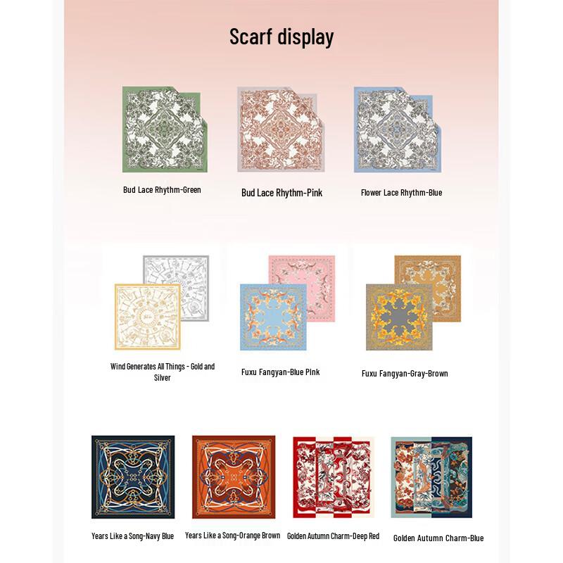 Wanshili Heartbeat Scarf and Tie Set