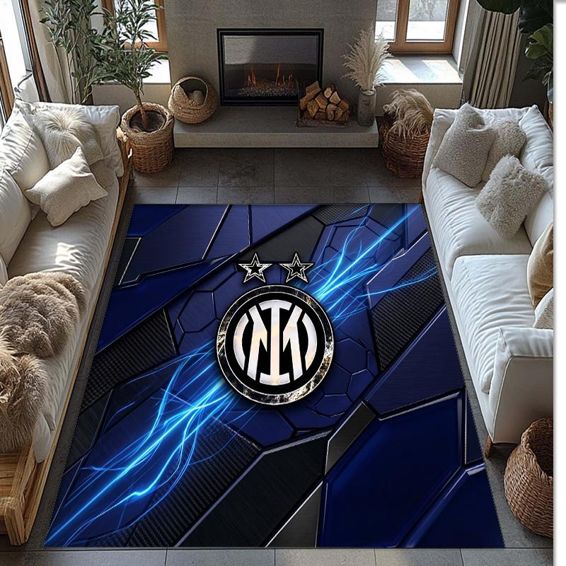 Borussia Dortmund Printed Flannel Area Rug Non Slip Soft Polyester Floor Carpet Indoor Decor Mat for Bedroom Living Room Sofa
