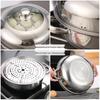 28CM Stainless Steel Multi-cooker Hotpot Steamer