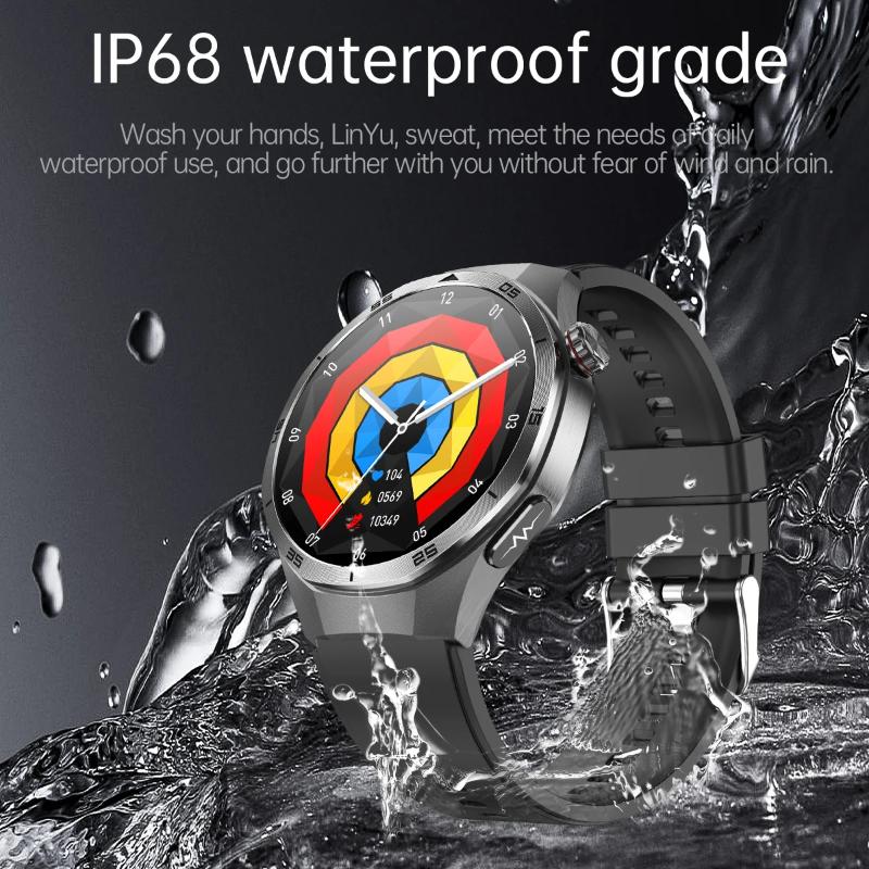 2025 New High Precision ECG+PPG Lipids Uric Acid Smart Watch Men Blood Pressure Body Fat Health NFC Sport Call Smartwatch for HUAWEI