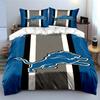 Blue Lion Emblem Design Bedding Set (1 duvet cover, 2 pillowcases, duvet not included) sofas