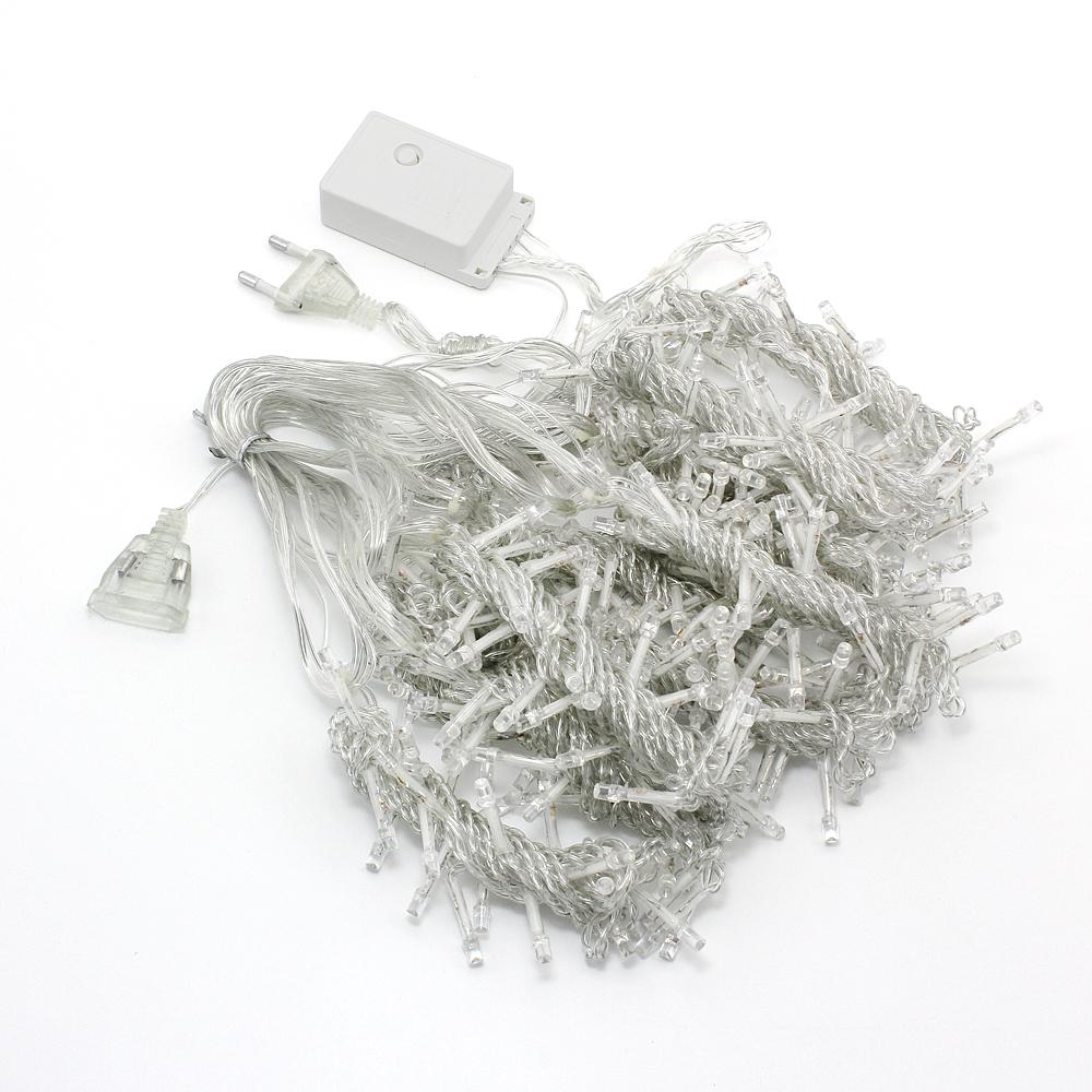 3M LED Icicle Curtain Lights 300leds Christmas Fairy Lamp Outdoor Home For Wedding Party Garden Decoration