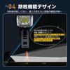 Bicycle Light, Rechargeable [High Precision Digital Display/Automatic Lighting] Optical Sensor,