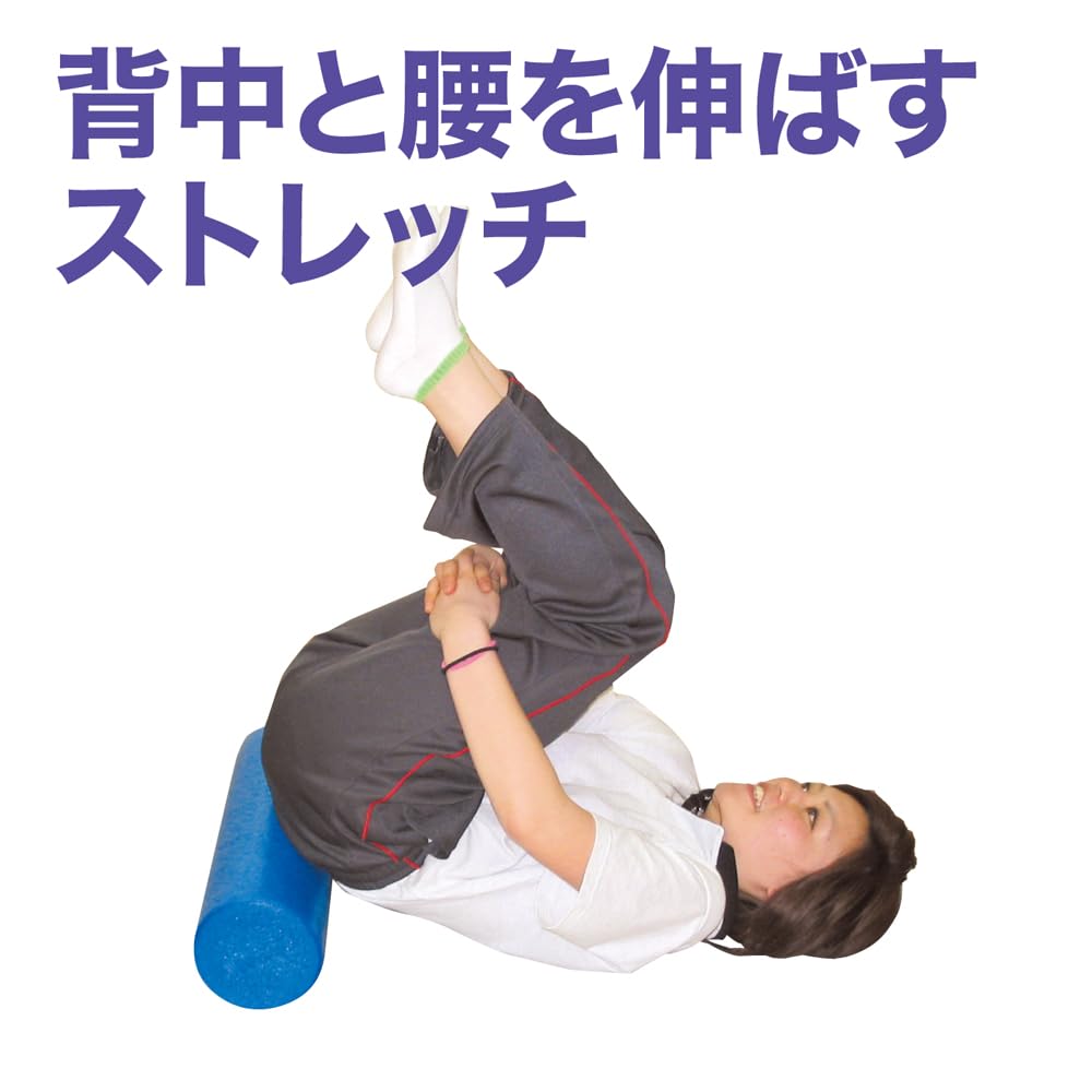 Hata Sports Goods Industry Foam Roller, Round, Short Type, FES-2000