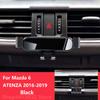 Car Mobile Phone Holder for Mazda 6 ATENZA 2022 2021 2019 Raptor Mounts Bracket GPS Stand Rotatable Support  Accessories Ujcdg07
