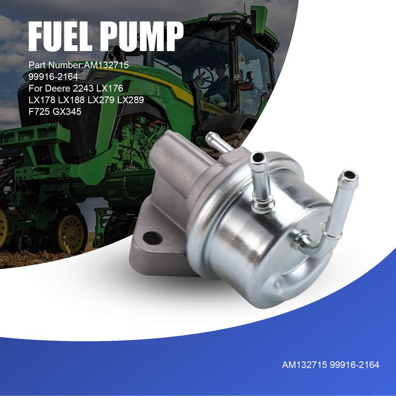 A58X-Fuel Pump Pilot Pump AM132715 99916-2164 For John Deere 2243 LX176 LX178 LX188 LX279 LX289 F725 GX345